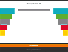 Tablet Screenshot of bounty-hunter.net